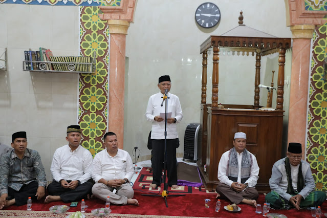 Bupati Asahan Safari Ramadhan di Masjid Al-Ikhlas Desa Tanjung Alam