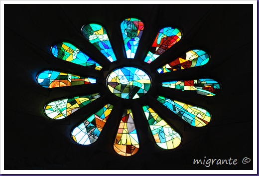rosetón  - sagrada familia