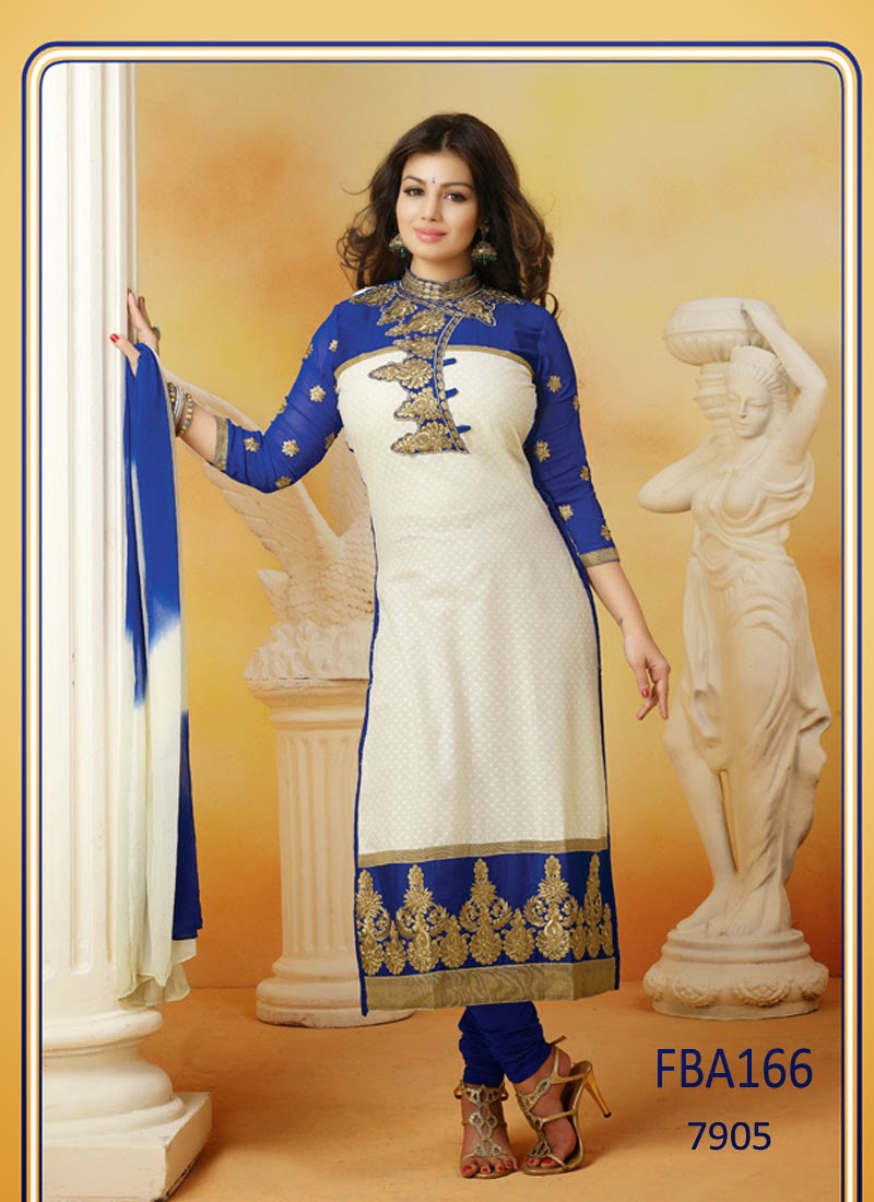 Ayesha Takia Embroidered Straight Suits