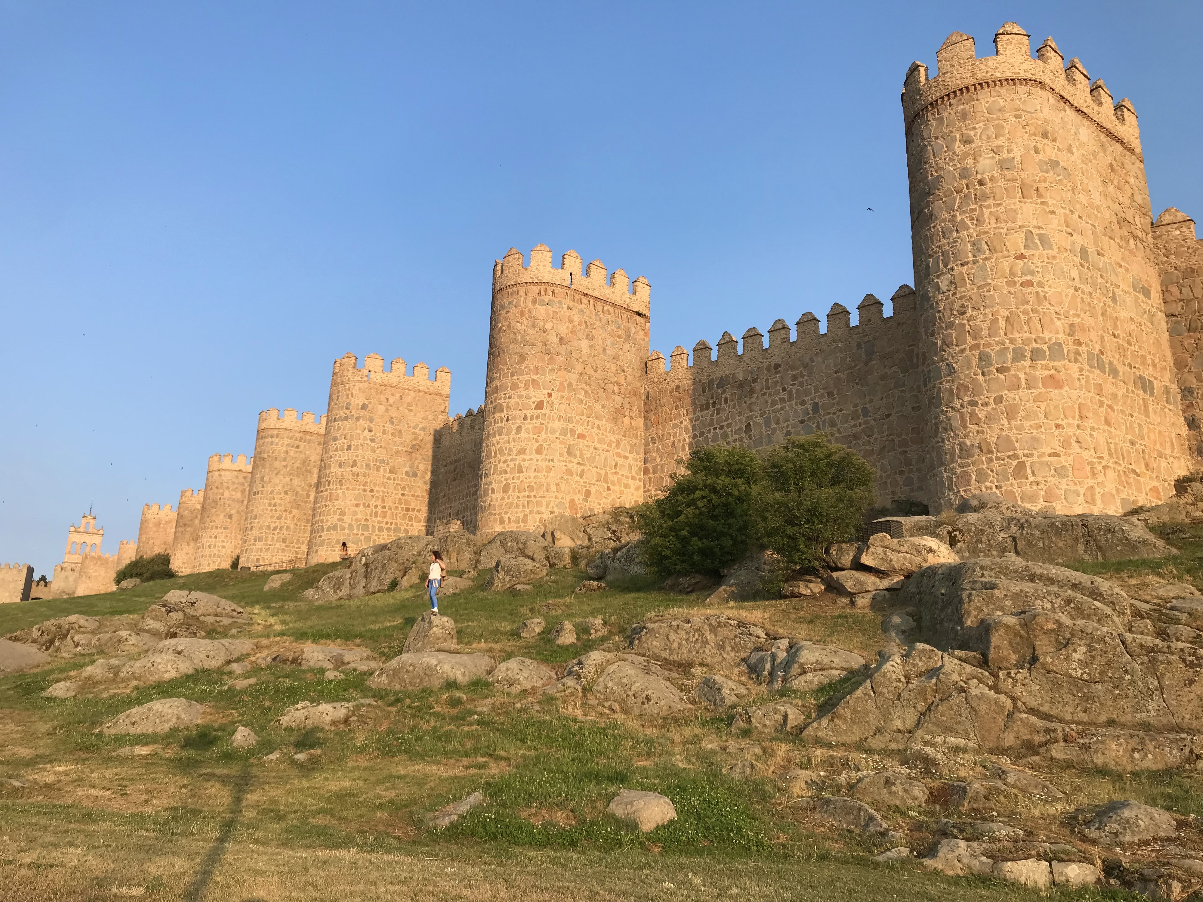 Ávila, Espanha, muralha, viagem