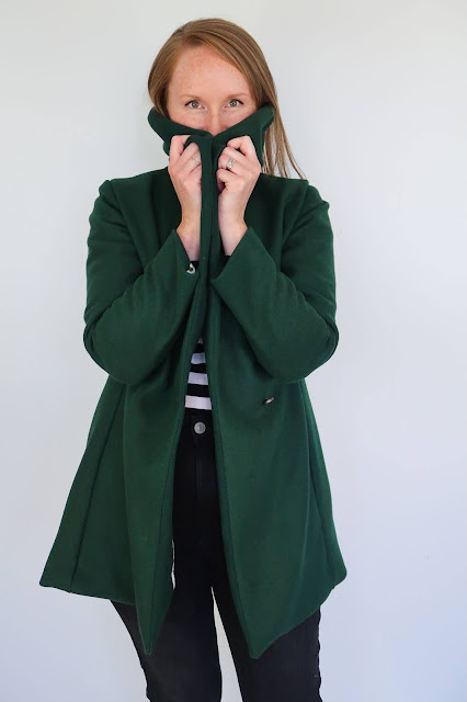 Sewing a Patch Pocket - The Willa Wrap Coat Sew Along