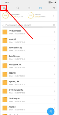 Cara Mudah Membuka / Menampilkan File Tersembunyi Di HP Android