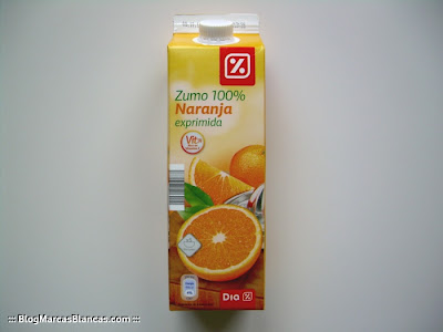 Zumo de naranja exprimida con pulpa DIA