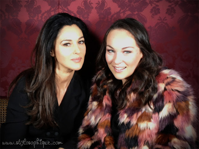 Monica Bellucci Iris Tinunin Dolce Gabbana Milano