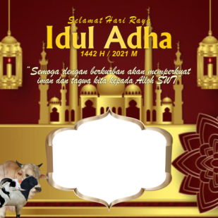 TEMPLETE TWIBBON IDUL ADHA 1442 H