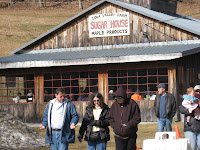 The sugar shack.