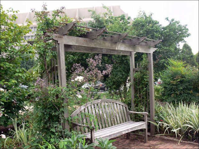 Garden Arbor Bench3