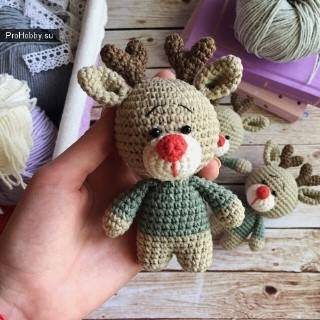 PATRON GRATIS RENO AMIGURUMI 31722