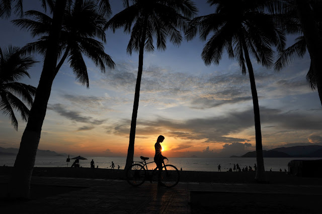 Bình minh trên biển Nha Trang