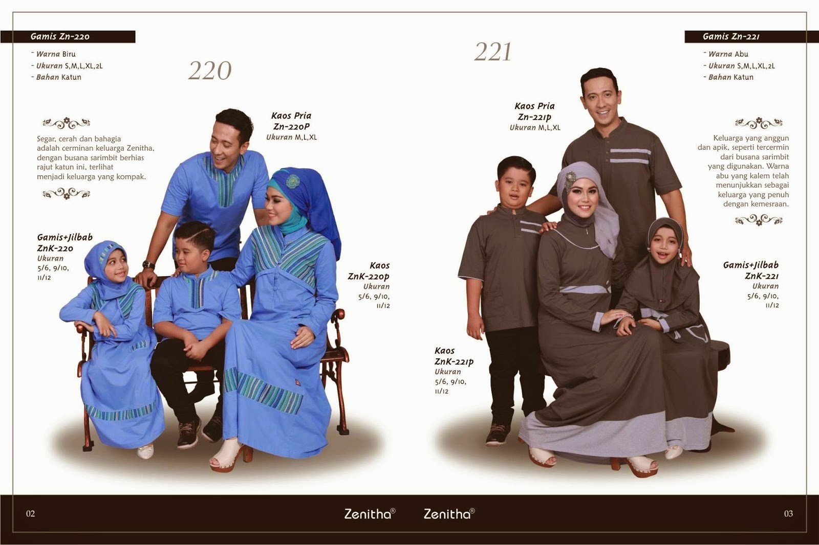 Model Baju Keluarga Kembaran Untuk Lebaran Gaya Masa Kini Terbaru