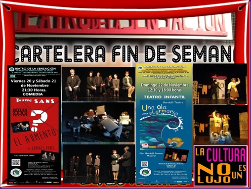 FIN DE SEMANA TEATRE SANS-GURDULU