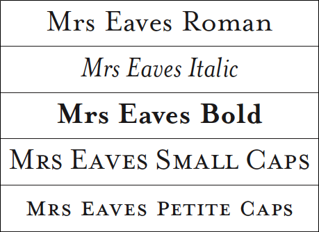 mrseavessmallcaps font