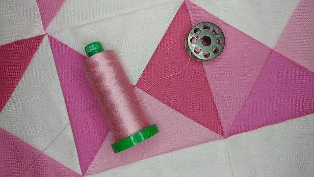 Aurifil 40wt for quilting on my longarm