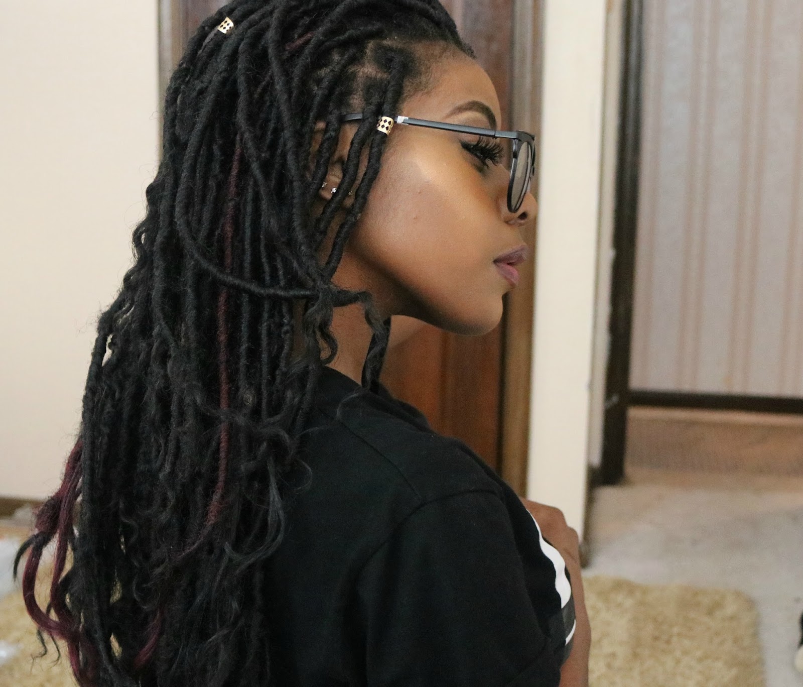 How To Get Meagan Goods Faux Locs CurlyNikki Natural Hair Care