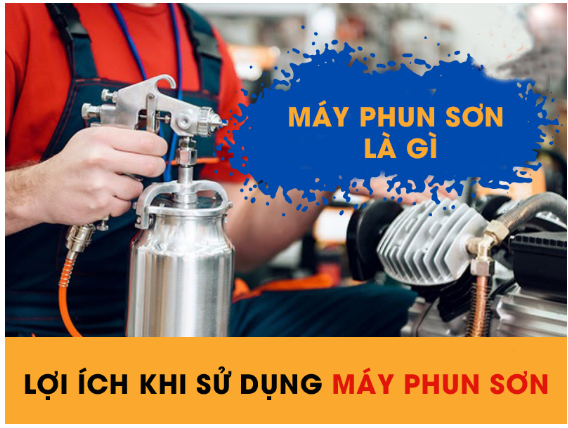 Vai trò của máy phun sơn đối với ngành sơn hiện nay