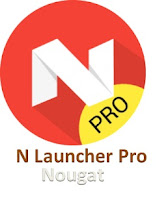 Theme Android Nougat 7.0 - N Launcher Pro v1.5.1 Apk Untuk Android
