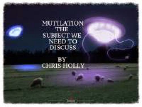 Animal Mutilation Is A Subject We Need To Discuss