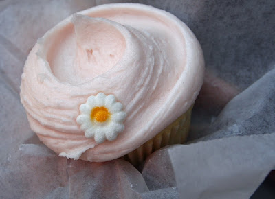 magnolia vanilla cupcake