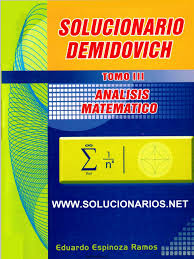 SOLUCIONARIO DEMIDOVITCH TOMO III e IV
