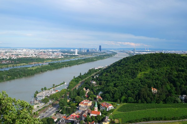 vienne stadtwanderweg chemin randonnée urbaine 1a leopoldsberg