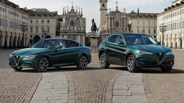 The new 2021 Alfa Romeo Stelvio Veloce Ti and Giulia Voloce Ti