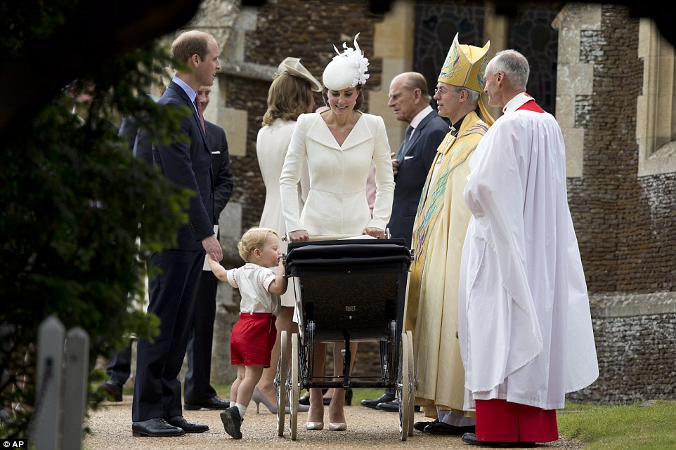 Princess Charlotte Of Cambridge Christening