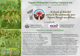 GOODBYE PAGASA LENDING FOUNDATION