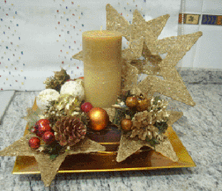 Christmas Centerpieces with Pineapples Part 1