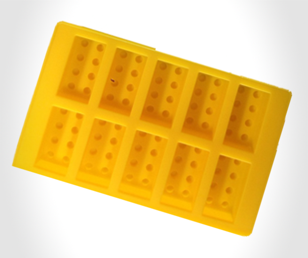 LEGO Brick and Figure Ice Molds