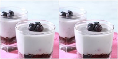 Resep Membuat Chocolate Crumb Blueberry Yoghurt