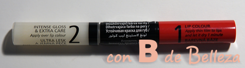 Reseña Labial dermacol 16h