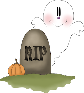 Clipart de Fantasmas para Halloween.