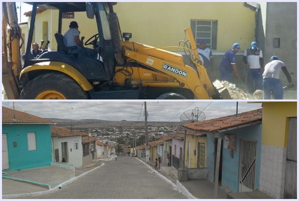 PREFEITURA REALIZOU MUTIRÃO DE LIMPEZA NO BAIRRO SÃO VICENTE