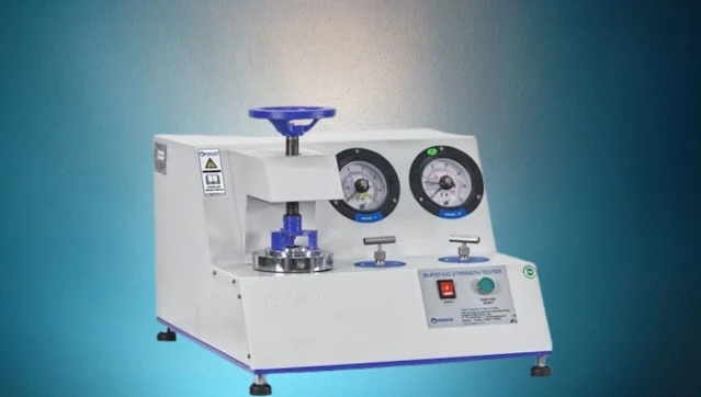 Operation and Calibration of Bursting Strength Tester