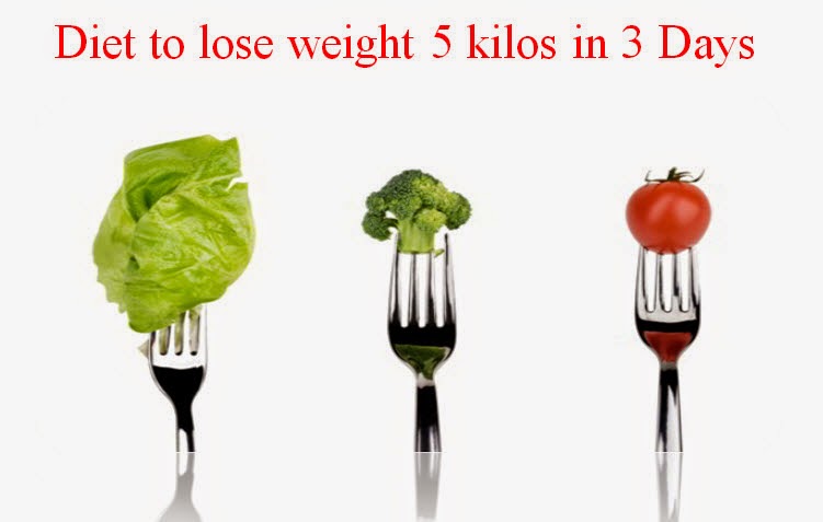 how to lose 4 kg weight in 2 days