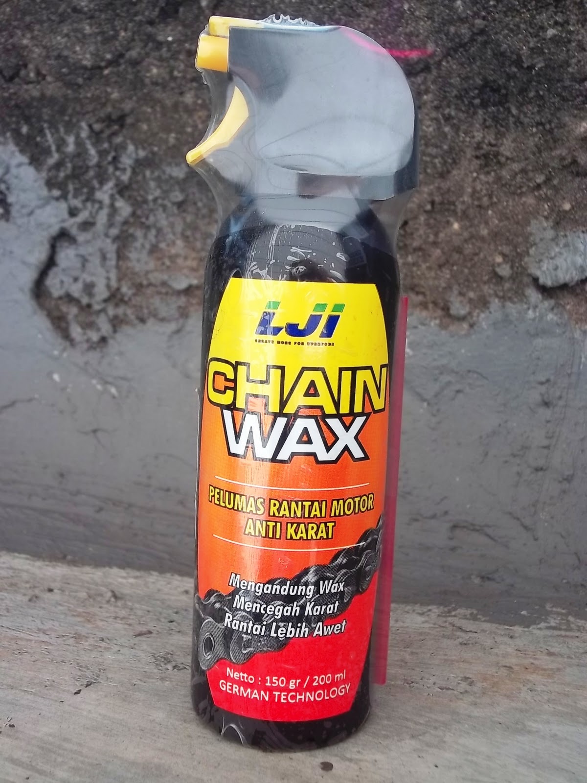 Pelumas Rantai "LJI Chain Wax" - Oprek Motor