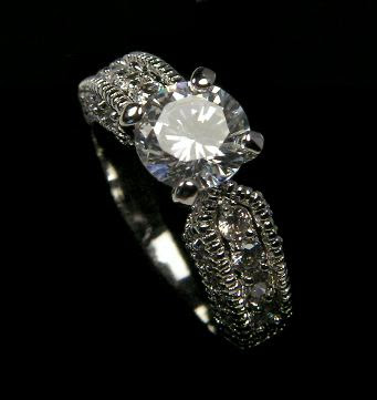 Antique Diamond Wedding Rings To perpetuate wedding couple thought to be 
