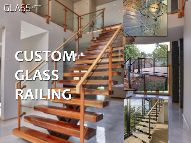 Custom Glass Railing Installation