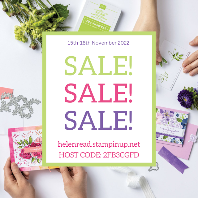 Stampin Up UK sale discounted stamps