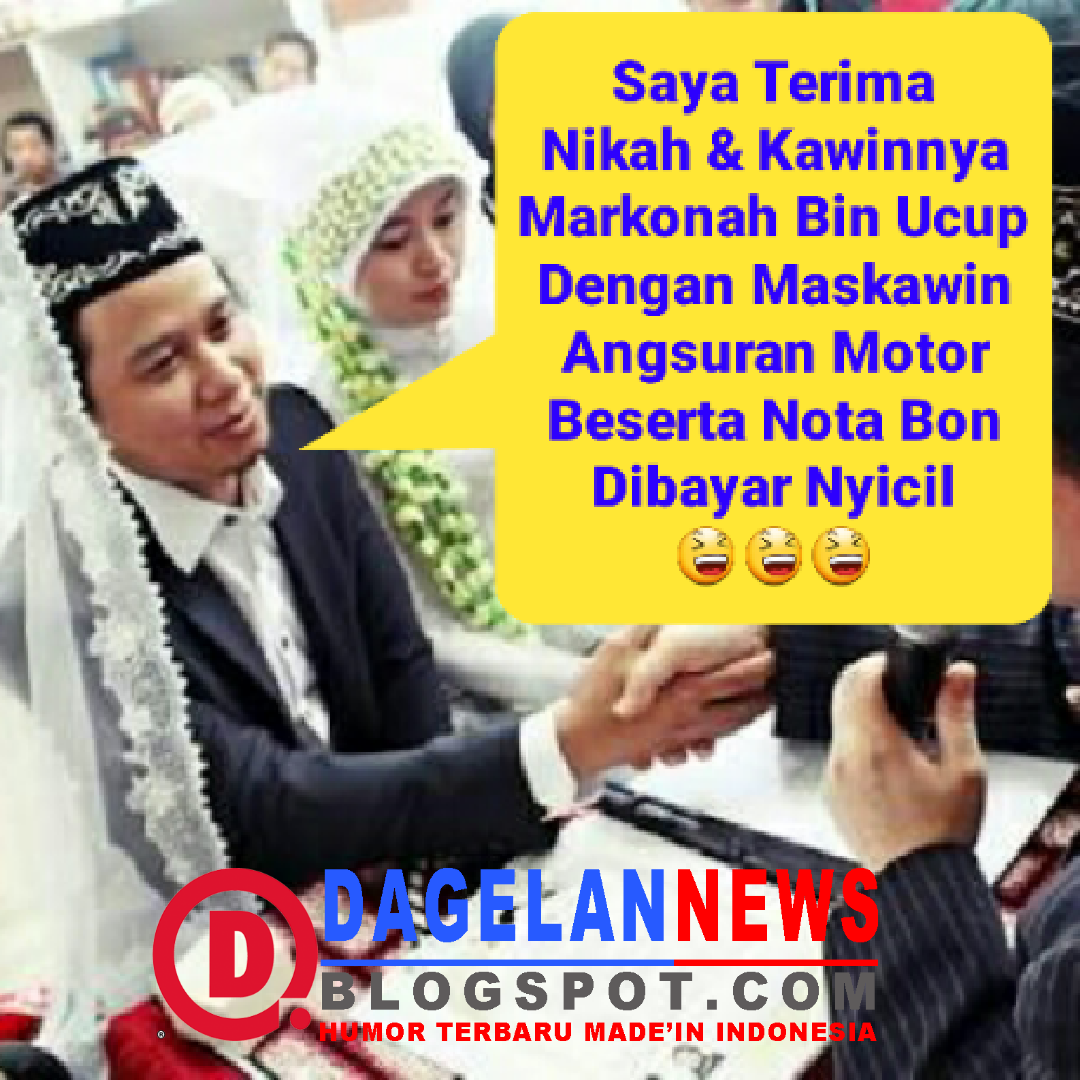 CERPEN BERGAMBAR AKAD NIKAH KOCAK FULL GOKIL DAGELAN NEWS