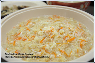 Snow Fungus and Fish Maw Homemade Soup Recipe