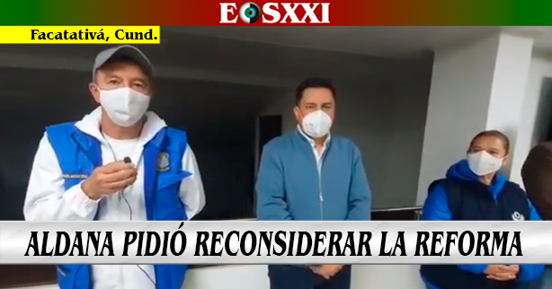 Alcalde Aldana pide al presidente Duque reconsiderar la Reforma Tributaria