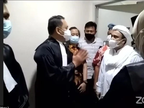 Jaksa: Terjadi Perlawanan Antara Petugas dengan Habib Rizieq