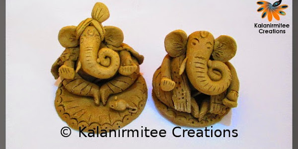 Ganesha made of Terracota clay