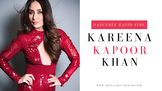 Dancebee Rapid Fire with Kareena Kapoor Khan | Exclusive