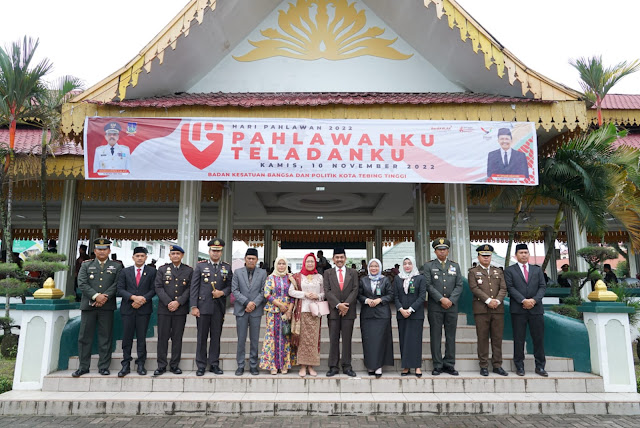 Peringati Hari Pahlawan Tahun 2022, Pj Walikota Tebingtinggi : Sifat Tanpa Pamrih Pahlawan Jadikan Teladan