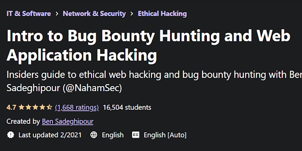 Intro to Bug Bounty Hunting and Web Application Hacking For Free