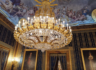 Interior del Palacio Real de Madrid.