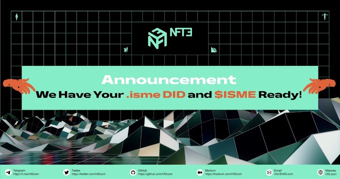 Register your .ISME #decentralized ID (FREE)