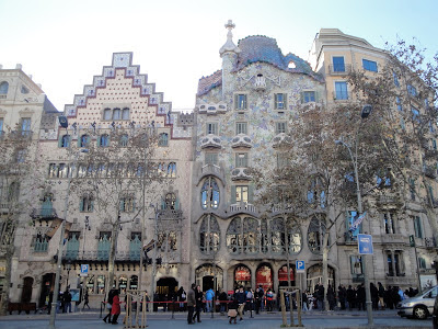 Casa Batllo, Barcelona, by Antoni Gaudi